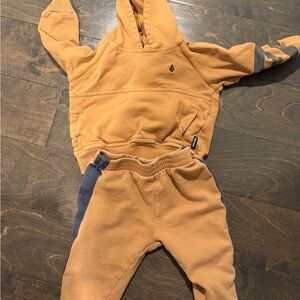 Kids Orange and Gray Bottoms